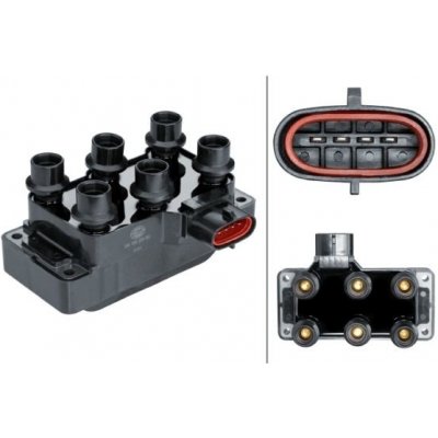 Zapalovací cívka HELLA 5DA 358 168-301 – Zboží Mobilmania