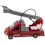 Teddies Auto hasiči plast 27cm na setrvačník na baterie se zvukem se světlem – Zbozi.Blesk.cz