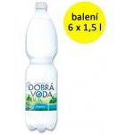 Dobrá voda neperlivá voda 6 × 1,5 l – Zboží Dáma