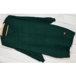 Fashion week dámské šaty svetrové pletené sveterové šaty MD757 Zelená – Zboží Mobilmania