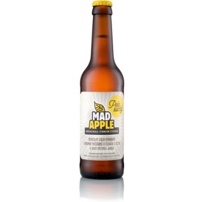 Mad Apple Polosuchý Cider 4,5% 0,33 l (sklo)