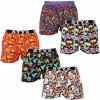 Boxerky, trenky, slipy, tanga Styx 5pack pánské trenky art sportovní guma vícebarevné 5B1455648