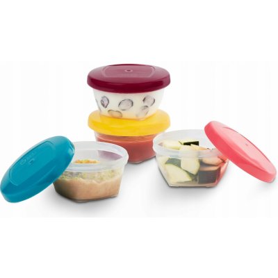 Babymoov misky s víčky 120 ml 4ks – Zboží Mobilmania