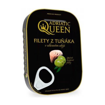 Adriatic Queen - Tuňákové filety v oleji 105 g – Hledejceny.cz
