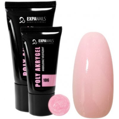 Expa nails expanails poly akrygel v tubě růžová 106 30 g – Zboží Dáma