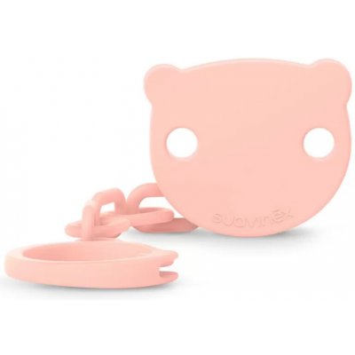 Suavinex klip na dudlík Wild & Free růžová – Zboží Dáma