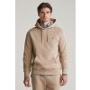 Pánská mikina GANT REG SHIELD HOODIE DRY SAND