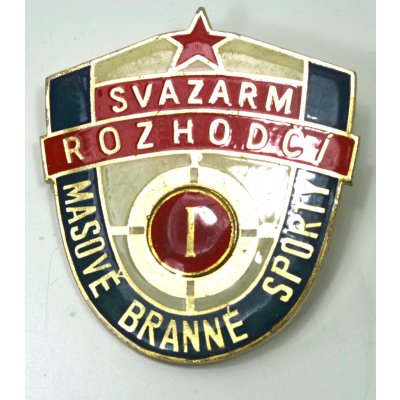 Odznak svazarm rozhodčí I masově branné sporty – Zbozi.Blesk.cz