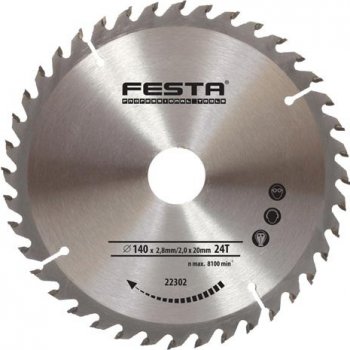 Festa Pilový kotouč s SK plátkem, 350 x 30 mm, 40 zubů, TCT, F22350