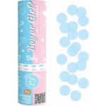 KONFETY vystřelovací Boy or Girl modré 15cm – Sleviste.cz