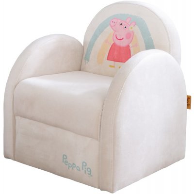 Roba Peppa Pig dětské křesílko bílá 44 cm 50 cm 45 cm – Hledejceny.cz