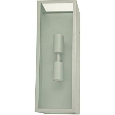 ACA Lighting Venkovní nástěnné svítidlo CELIA max. 60W/2xE27/230V/IP44, šedé – Hledejceny.cz