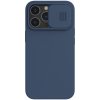 Pouzdro a kryt na mobilní telefon Apple Pouzdro Nillkin CamShield Silky Magnetic Silikonové iPhone 13 Pro modré