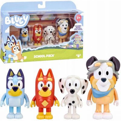 TM Toys Bluey 4 figurky škola