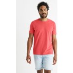 Celio bavlněné tričko Tebase Červená – Sleviste.cz