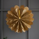 Markslöjd Závěsná hvězda Maravilla zlatá Ø 60 cm 705949 – Hledejceny.cz