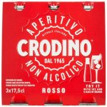 Crodino Rosso aperitivo 3 x 175 ml – Hledejceny.cz