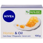 Nivea Honey & Oil krémové mýdlo 100 g – Zboží Dáma