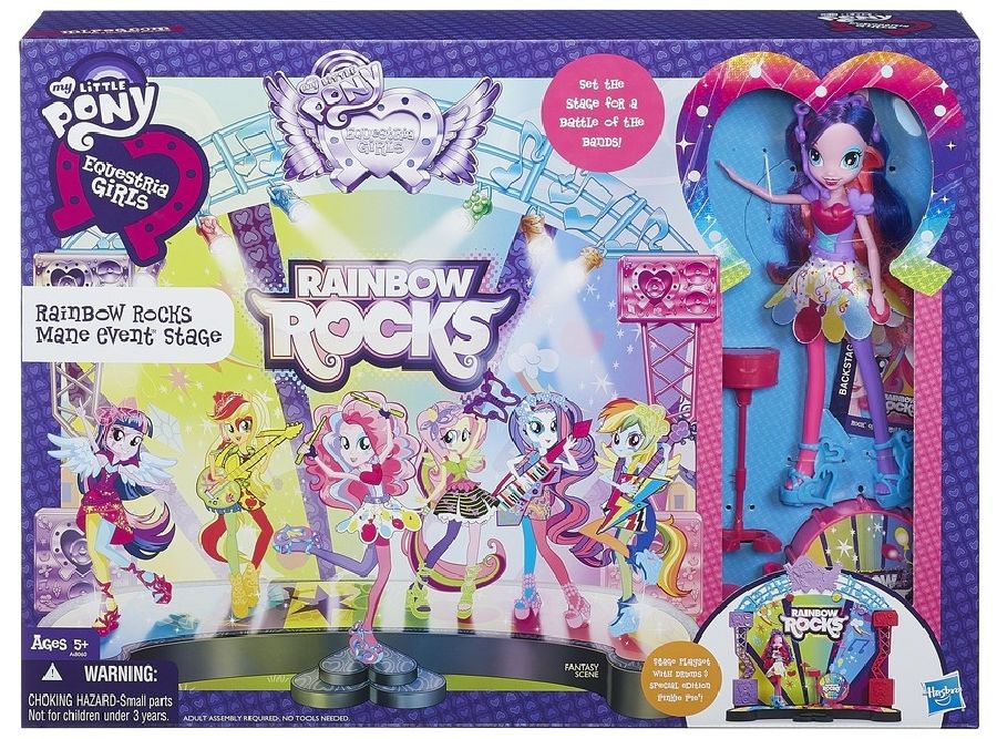 Hasbro My Little Pony Equestria Girls jeviště hrací set