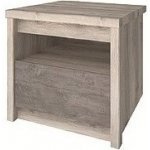 Arten Noční stolek JAZZ-1S Kaštan nairobi/onyx – Sleviste.cz