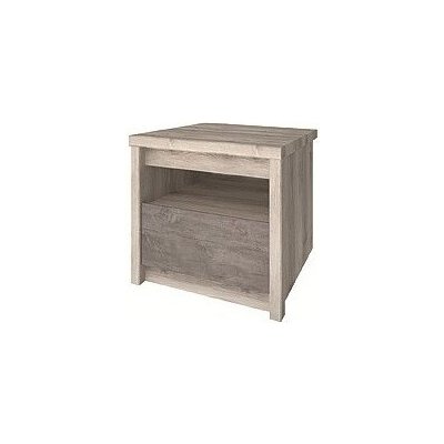 Arten Noční stolek JAZZ-1S Kaštan nairobi/onyx – Sleviste.cz