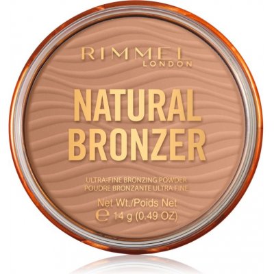 Rimmel London Natural Bronzer Ultra-Fine Bronzing Powder dlouhotrvající bronzer 003 Sunset 14 g – Hledejceny.cz