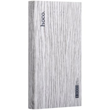 HOCO WOOD GRAIN 13000 mAh šedý dub