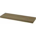 Autronic Polička nástěnná 80 cm, MDF, 3D dekor dub sonoma dark P-005 SON2 – Zboží Mobilmania