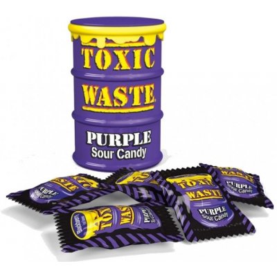 Toxic Waste Purple Sour Candy 42 g – Zboží Dáma
