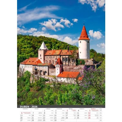 Helma 365 Naše hrady a zámky 2026 – Sleviste.cz