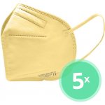 Nanolion Mask ultratenký nanorespirátor supreme protection FFP2 Béžový 5 ks – HobbyKompas.cz