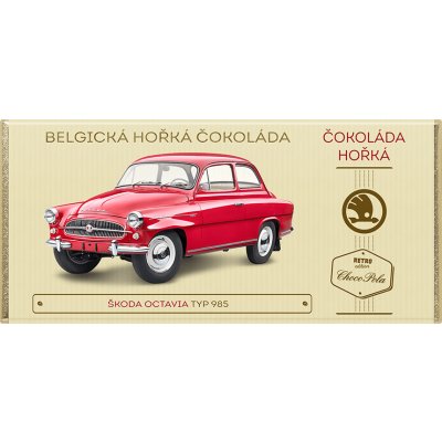 Choco Pola Škoda Octavia, 985, červená - hořká 100 g – Zboží Mobilmania