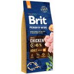 Brit Premium by Nature Adult M 15 kg – Zbozi.Blesk.cz