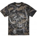 Tričko Brandit Motörhead warpig print dark camo – Zboží Dáma