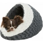 Trixie Kaline plyšová kukaň šedá krémová 35 x 26 x 41 cm – Zboží Mobilmania