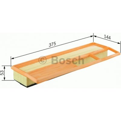 Vzduchový filtr Bosch F 026 400 002 – Hledejceny.cz