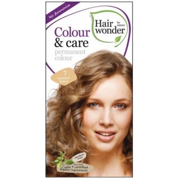 Hairwonder přírodní dlouhotrvající barva BIO středně Blond 7