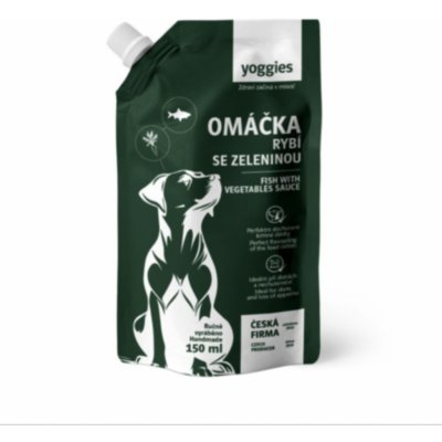 Yoggies omáčka s bílou rybou a zeleninou 150 ml – Zboží Mobilmania