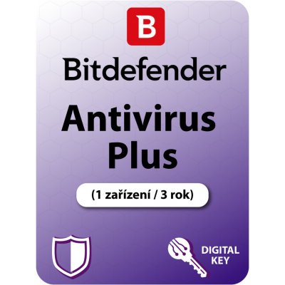 Bitdefender Antivirus Plus, 1 lic. 3 roky (AV01ZZCSN3601LEN) – Hledejceny.cz