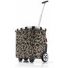 Nákupní taška a košík Reisenthel Carrycruiser Baroque taupe nákupní košík na kolečkách
