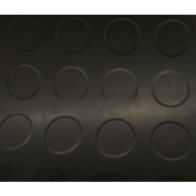 TEXIM Pryž protiskluzová penízková černá šíře 1200mm