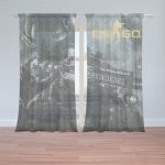 Sablio Záclony CS:GO Voják 1: 2ks 150x250cm – Hledejceny.cz