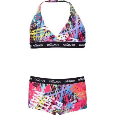 Aquos Kestrel Dívčí sportovní dvoudílné plavky mix – Zboží Dáma
