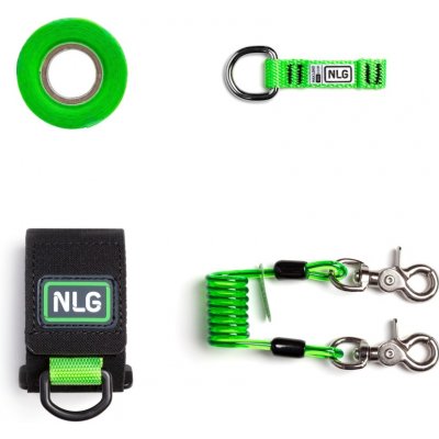 Závěsná sada NLG pro malé ruční nářadí – nylon, zeleno-černá – Zboží Mobilmania