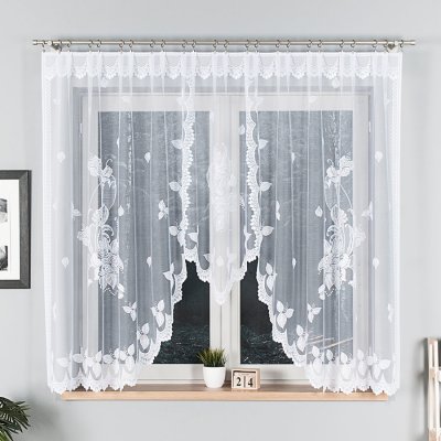 Kusová záclona Begónie Tunýlek 8 cm 160x300 – Hledejceny.cz