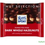 Ritter Sport hořká s lískovými oříšky 100 g – Zboží Dáma