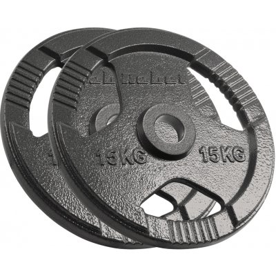 Rebel Sada olympijských závaží z litiny 2 x 15 kg 51 mm – Hledejceny.cz