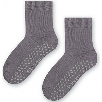 Dětské protiskluzové ponožky šedá