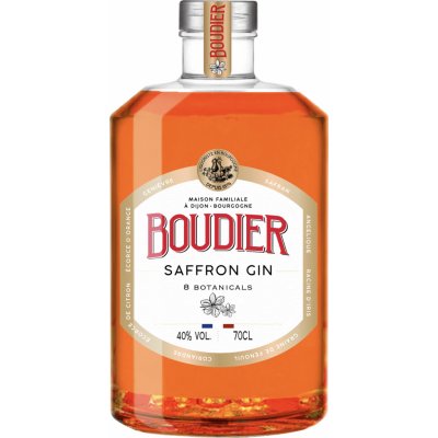 Saffron Boufier Gin 40% 0,7 l (holá láhev) – Sleviste.cz