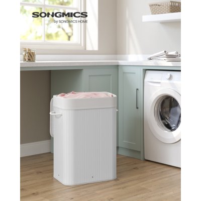 Songmics bílý LCB010W01 – Zboží Mobilmania